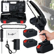 Нова Акумуляторна Міні-Пила KAR001 6 з Кейсом та 2 АКБ: Все, що потрібно для роботи в домашніх умовах, саду або ремонту.